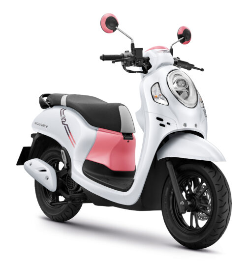 Scoopy 2021 Club12 white pink